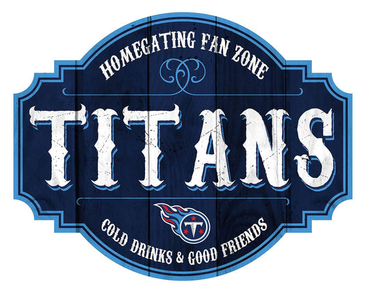 Fan Creations Home Decor Tennessee Titans Homegating Tavern 24in Sign