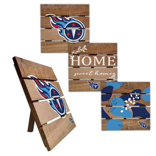 Fan Creations Home Decor Tennessee Titans Trivet Hot Plate Set of 4 (2221,2222,2122x2)