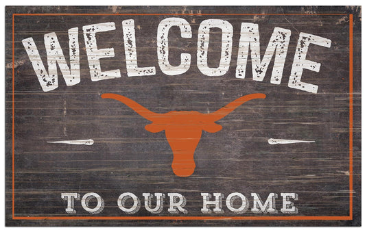 Fan Creations Home Decor Texas  11x19in Welcome Sign