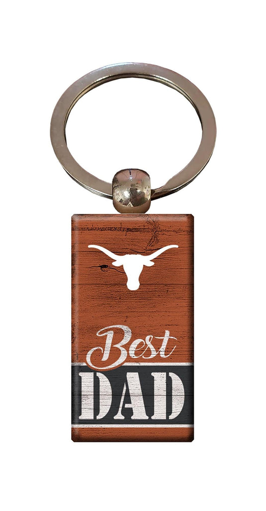 Fan Creations Home Decor Texas  Best Dad Keychain