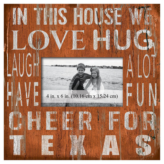 Fan Creations Home Decor Texas  In This House 10x10 Frame