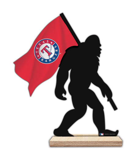 Fan Creations Bigfoot Cutout Texas Rangers Color Bigfoot Cutout