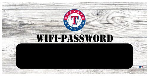 Fan Creations 6x12 Horizontal Texas Rangers Wifi Password 6x12 Sign