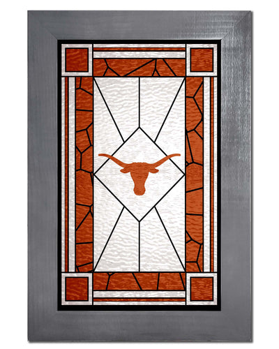 Fan Creations Home Decor Texas   Stained Glass 11x19