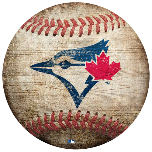 Fan Creations Wall Decor Toronto Blue Jays 12in Baseball Shaped Sign