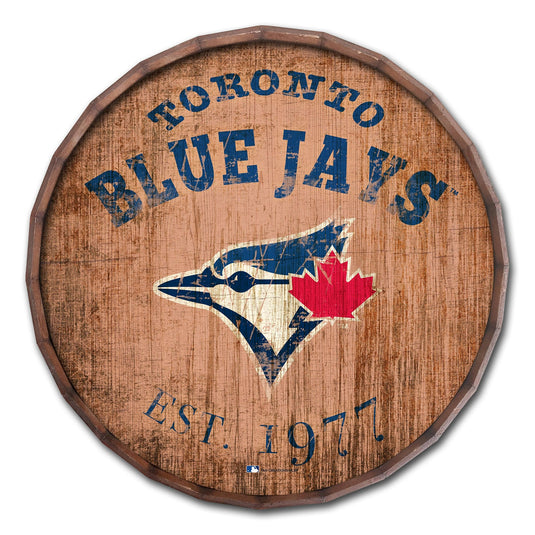 Fan Creations Home Decor Toronto Blue Jays  24in Established Date Barrel Top