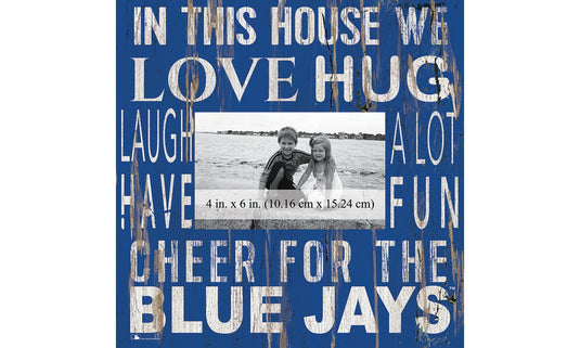Fan Creations Home Decor Toronto Blue Jays  In This House 10x10 Frame