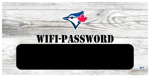 Fan Creations 6x12 Horizontal Toronto Blue Jays Wifi Password 6x12 Sign