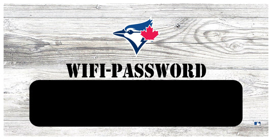 Fan Creations 6x12 Horizontal Toronto Blue Jays Wifi Password 6x12 Sign