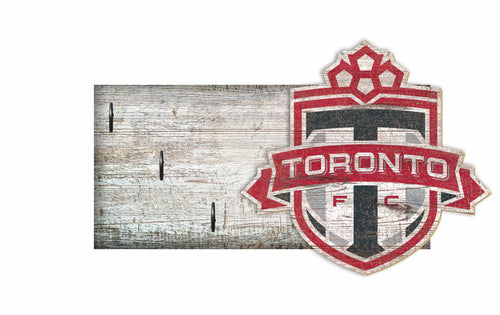 Fan Creations Wall Decor Toronto FC Key Holder 6x12