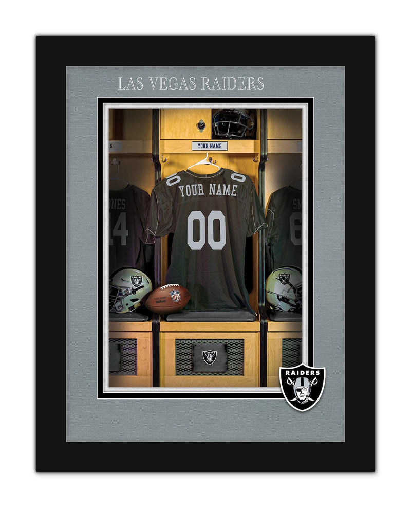 Load image into Gallery viewer, Fan Creations Ultimate NFL Locker Room Custom Jersey Framed Print
