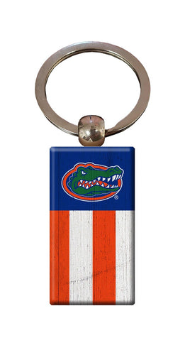 Fan Creations Home Decor University of Florida   Rectangle Flag Keychain