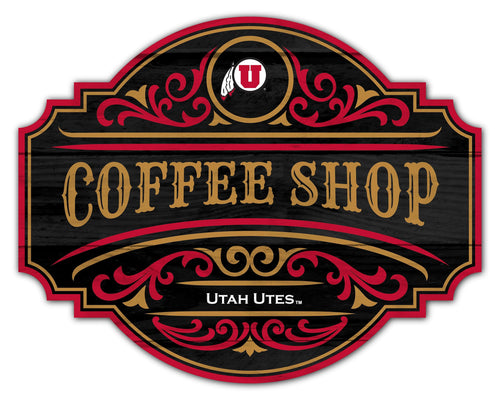 Fan Creations Home Decor Utah Coffee Tavern Sign 24in