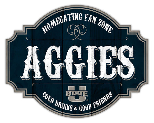 Fan Creations Home Decor Utah State Homegating Tavern 24in Sign