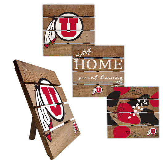 Fan Creations Home Decor Utah Trivet Hot Plate Set of 4 (2221,2222,2122x2)