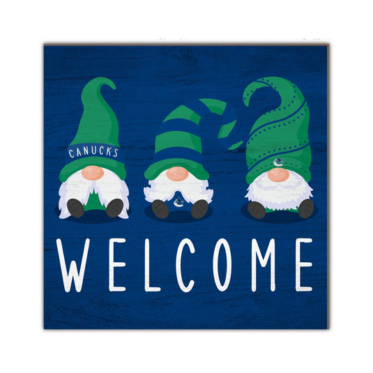 Fan Creations Home Decor Vancouver Canucks   Welcome Gnomes
