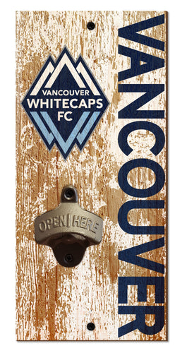 Fan Creations Home Decor Vancouver Whitecaps FC  Bottle Opener