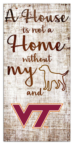 Fan Creations Wall Decor Virginia Tech A House Is Not A Home Sign
