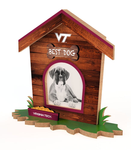Fan Creations Home Decor Virginia Tech Dog House Frame