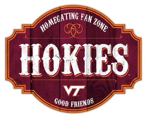 Fan Creations Home Decor Virginia Tech Homegating Tavern 24in Sign