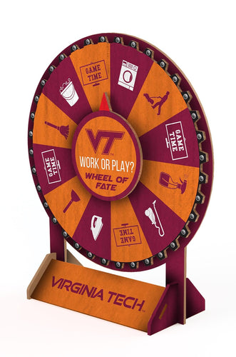 Fan Creations Desktop Virginia Tech Wheel of Fate