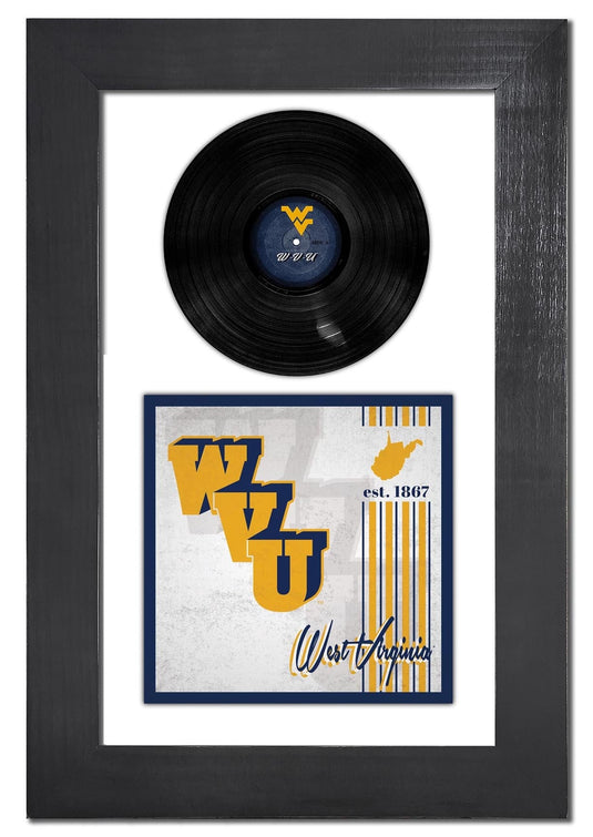 Fan Creations Home Decor West Virginia   3 Piece Classic Album & Vinyl In Frame