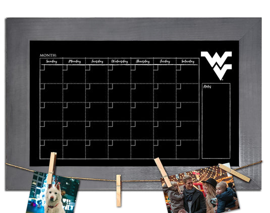 Fan Creations Home Decor West Virginia   Monthly Chalkboard With Frame & Clothespins