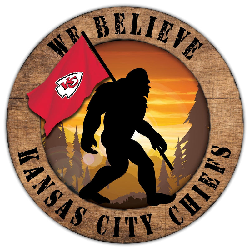 Load image into Gallery viewer, Fan Creations NFL Big Foot -We Believe