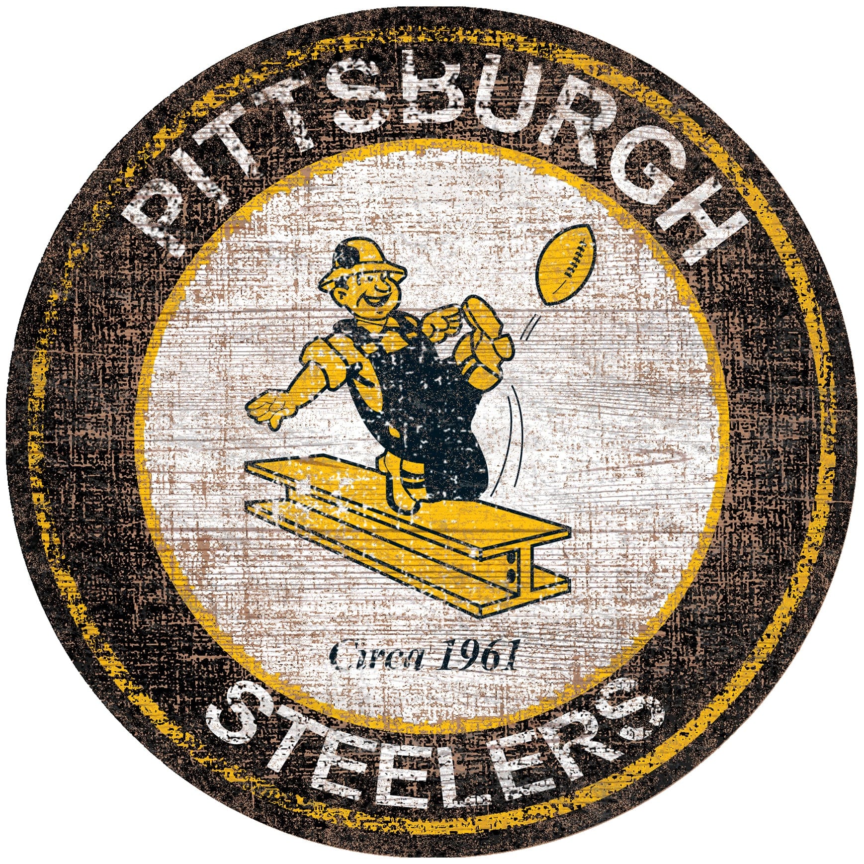 Pittsburgh Steelers Heritage Logo 24