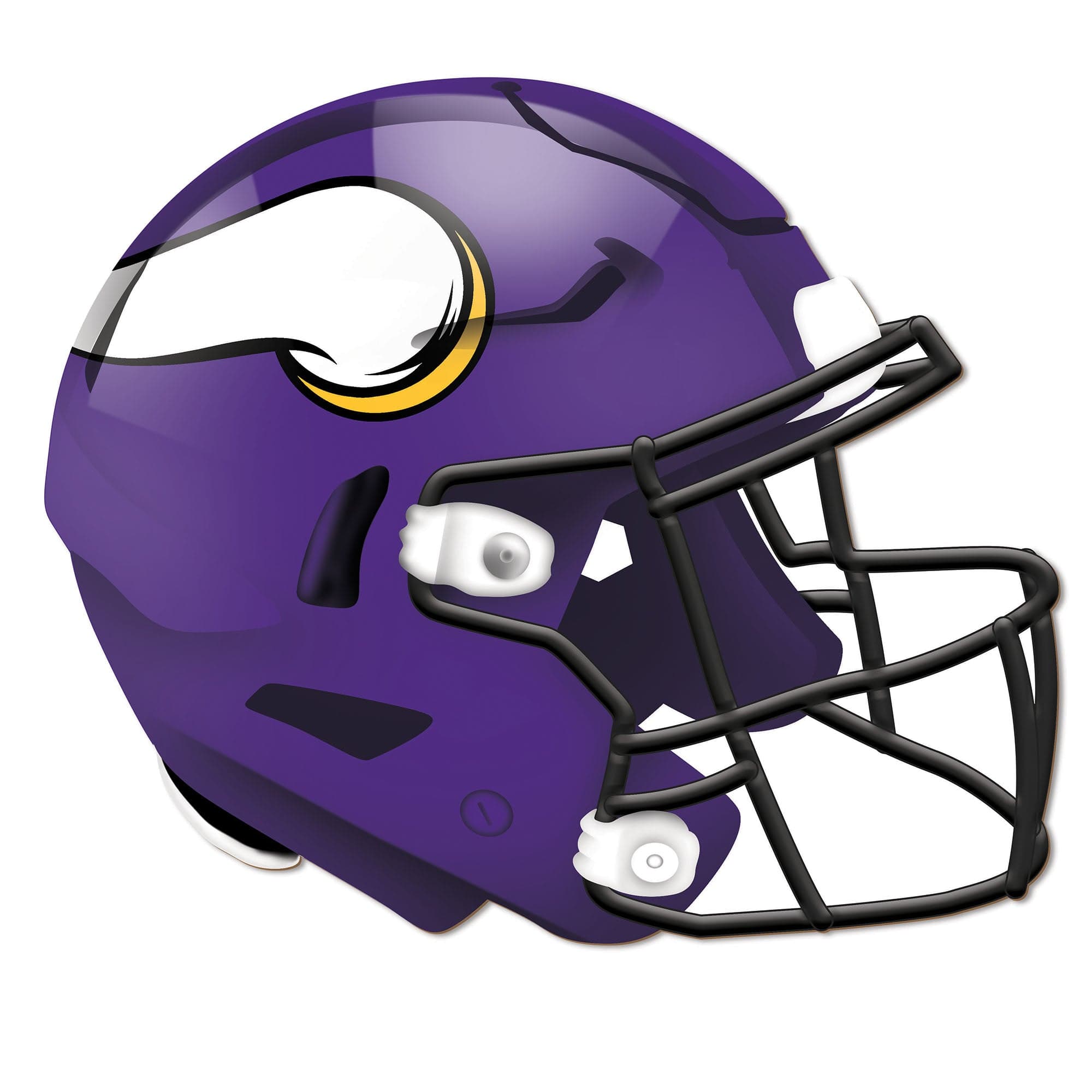 cut out football helmet Minnesota Vikings Helmet Cutout 24in