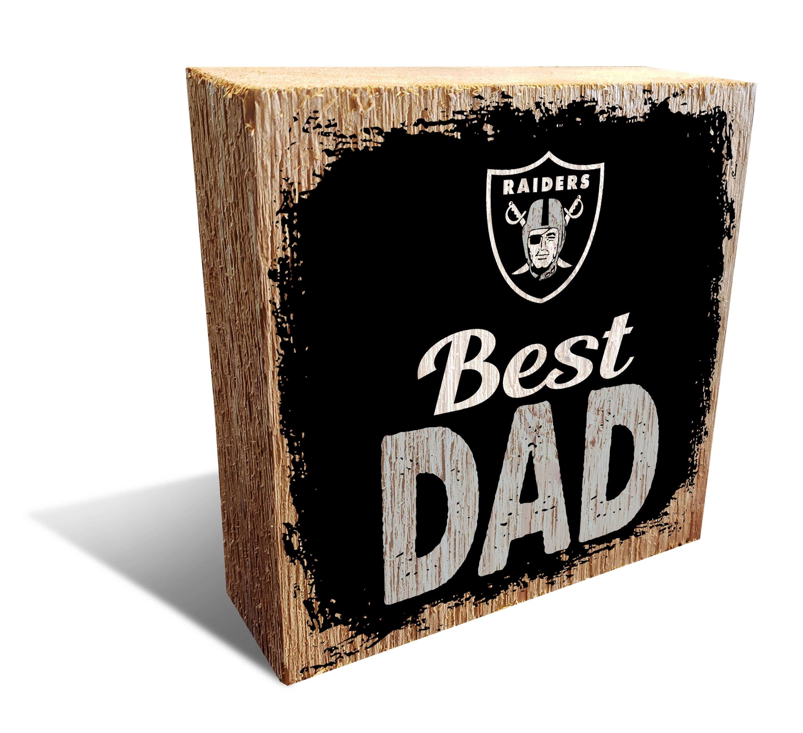 Las Vegas Raiders Best Dad Block – Fan Creations GA