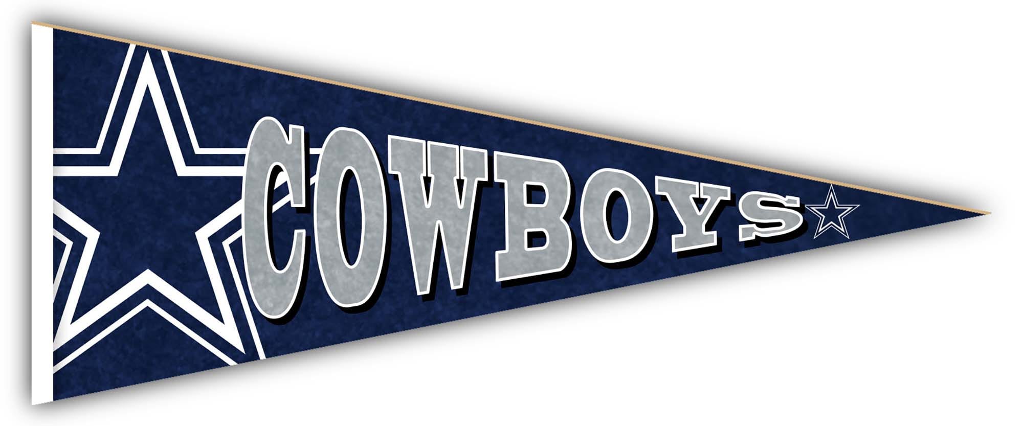 Dallas Cowboys on sale Pennant vintage