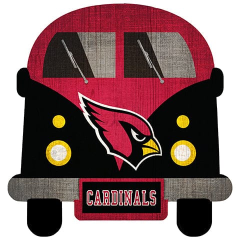 Fan Creations Team Bus Arizona Cardinals 12" Team Bus Sign