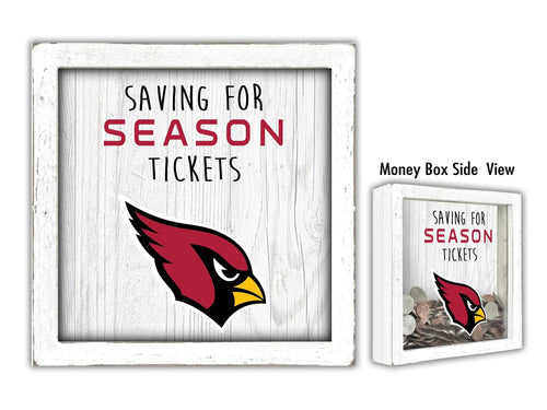 Fan Creations Desktop Stand Arizona Cardinals Saving For Tickets Money Box
