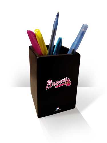 Fan Creations Pen Holder Atlanta Braves Pen Holder