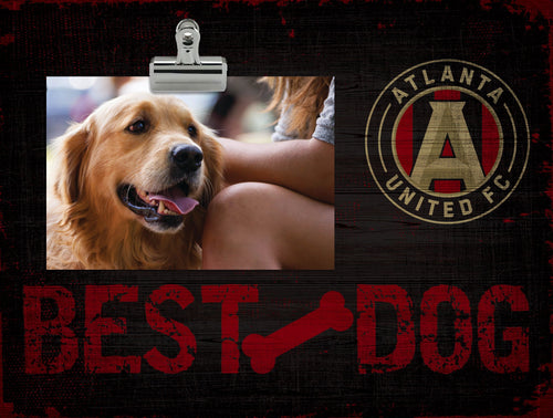 Fan Creations Desktop Stand Atlanta United Best Dog Clip Frame