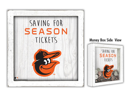 Fan Creations Desktop Stand Baltimore Orioles Saving For Tickets Money Box