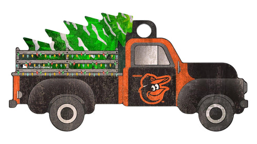 Fan Creations Holiday Home Decor Baltimore Orioles Truck Ornament
