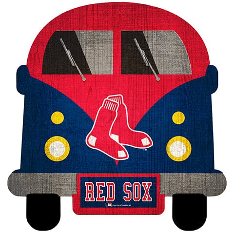 Fan Creations Team Bus Boston Red Sox 12" Team Bus Sign