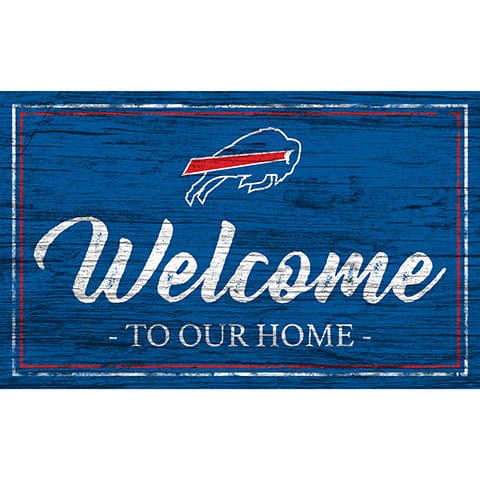 Fan Creations 11x19 Buffalo Bills Team Color Welcome 11x19 Sign