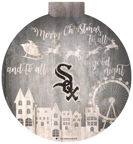 Fan Creations Holiday Home Decor Chicago White Sox Christmas Village 12in