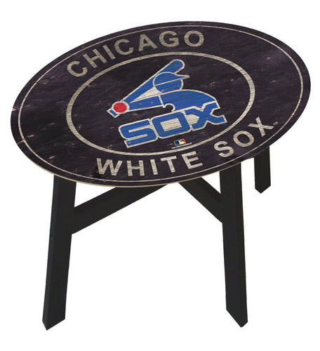 Fan Creations Home Decor Chicago White Sox  Heritage Logo Side Table