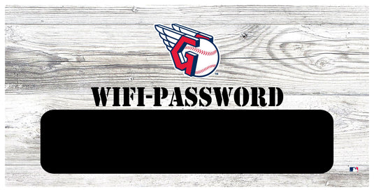 Fan Creations 6x12 Horizontal Cleveland Guardians Wifi Password 6x12 Sign