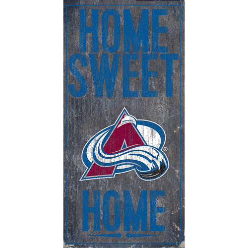 Fan Creations 6x12 Vertical Colorado Avalanche Home Sweet Home 6x12