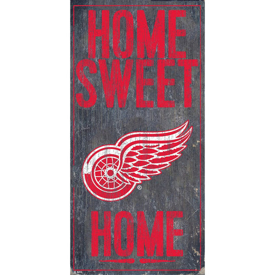 Fan Creations 6x12 Vertical Detroit Red Wings Home Sweet Home 6x12