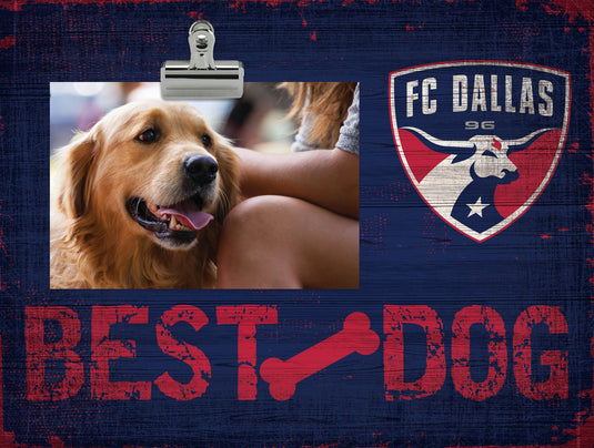 Fan Creations Desktop Stand FC Dallas Best Dog Clip Frame