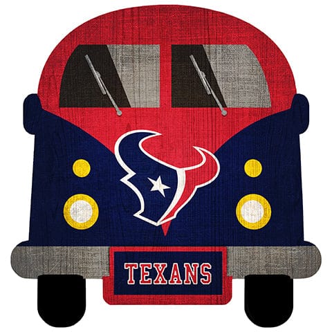 Fan Creations Team Bus Houston Texans 12" Team Bus Sign