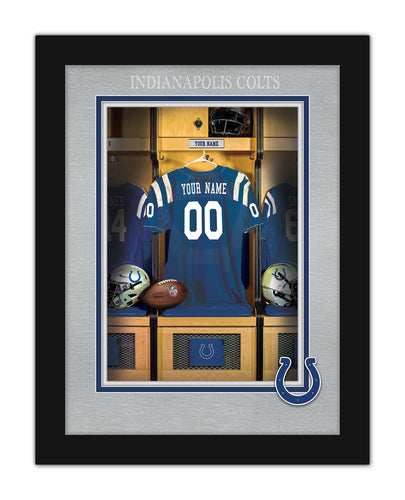 Fan Creations Wall Decor Indianapolis Colts Locker Room Single Jersey 12x16