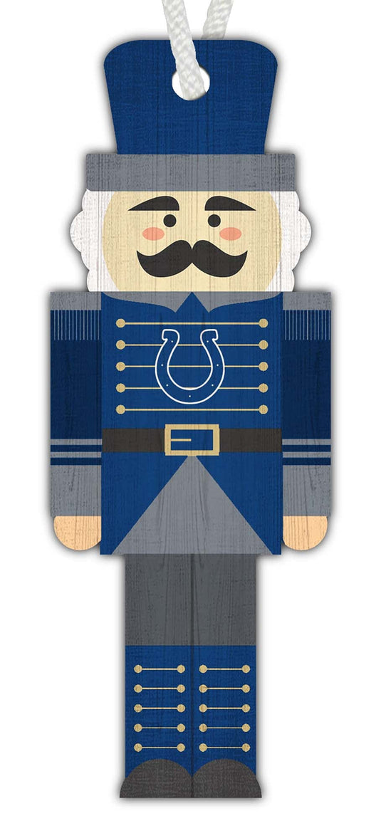 Fan Creations Holiday Home Decor Indianapolis Colts Nutcracker Ornament