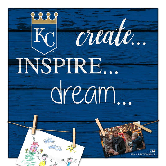 Fan Creations Desktop Stand Kansas City Royals Create Dream Inspire 18x18